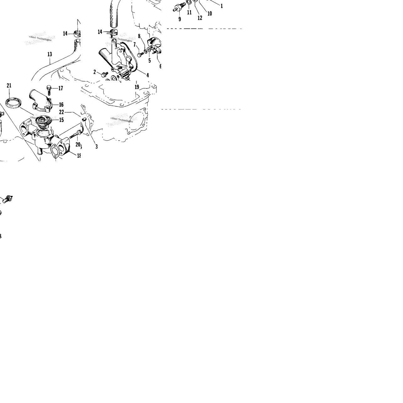 Water Pump/Water Manifold