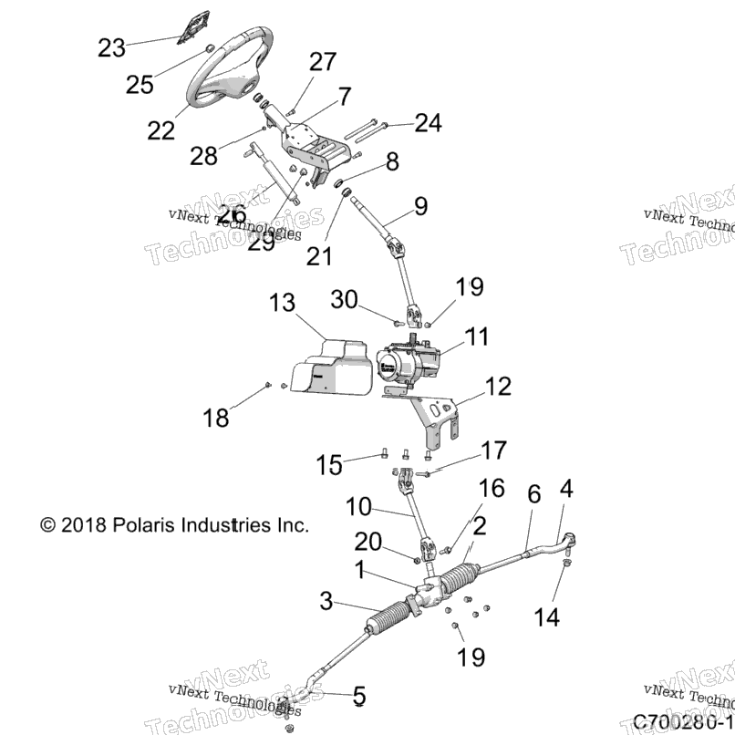 Steering, Power Steering Asm. Z20nae99ac/Al/An/Bc/Bl/Bn/Ll/K99af/Ak/Bf/Bk