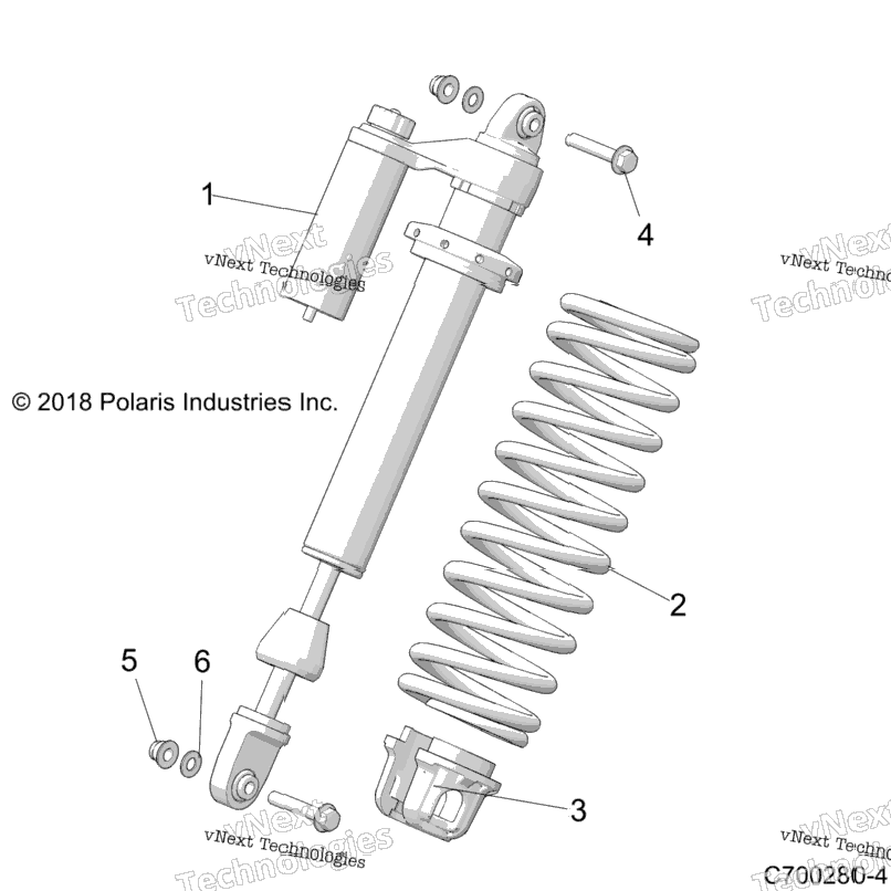Suspension, Front Shock Mounting Z20nar99az/Bz