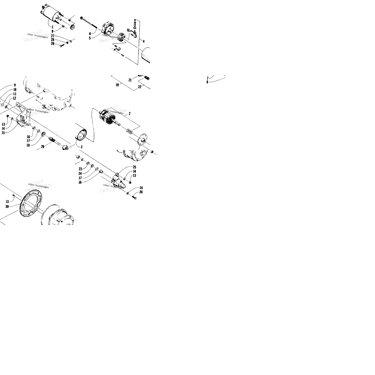 Electric Start Assembly