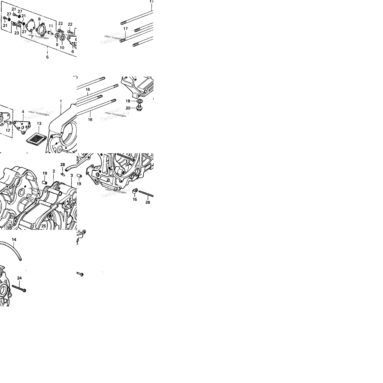 Crankcase + Oil Pump