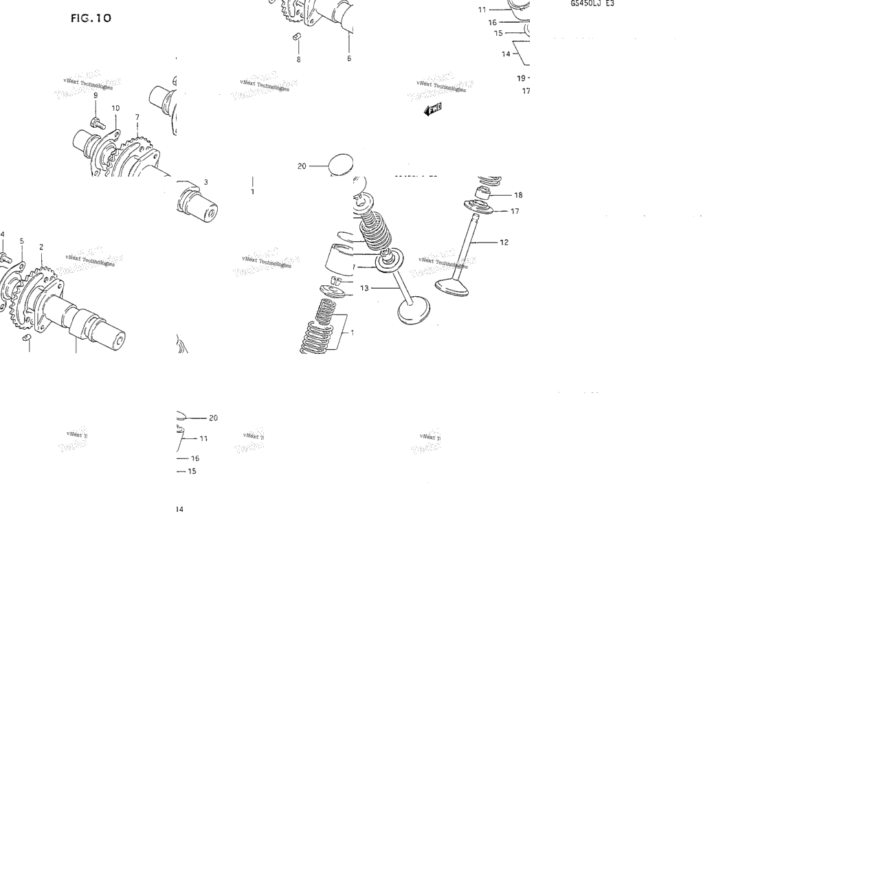 Cam Shaft - Valve