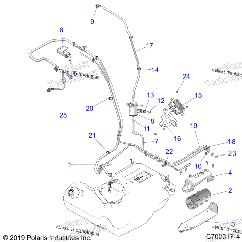 Body, Fuel Lines, Evap Z20n4e92bl/Br