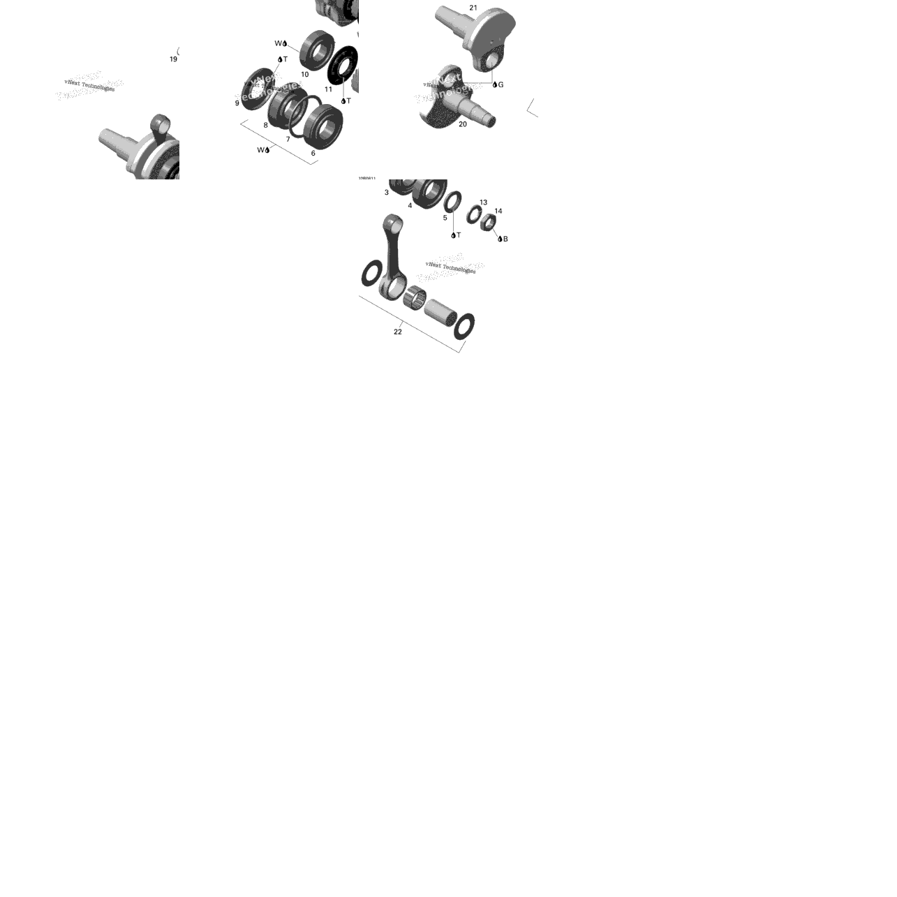 Crankshaft And Pistons