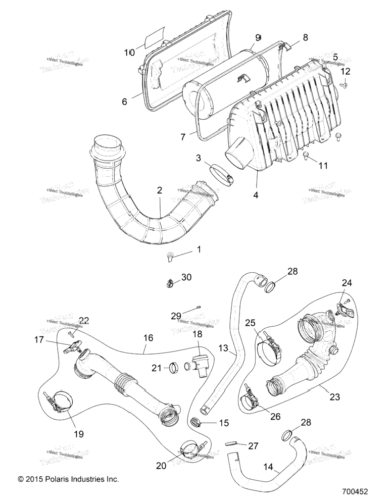 Engine, Air Intake System