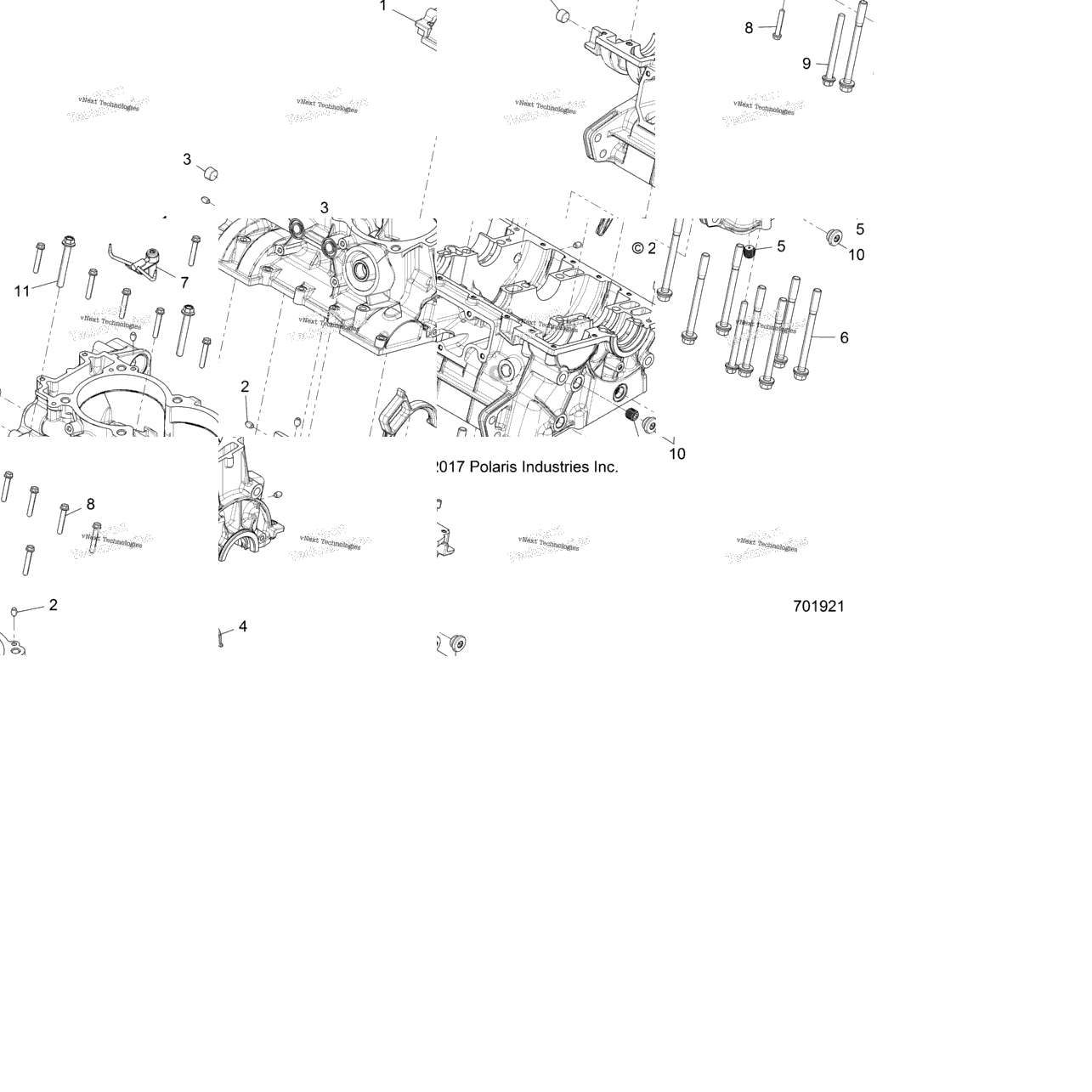 Engine, Crankcase