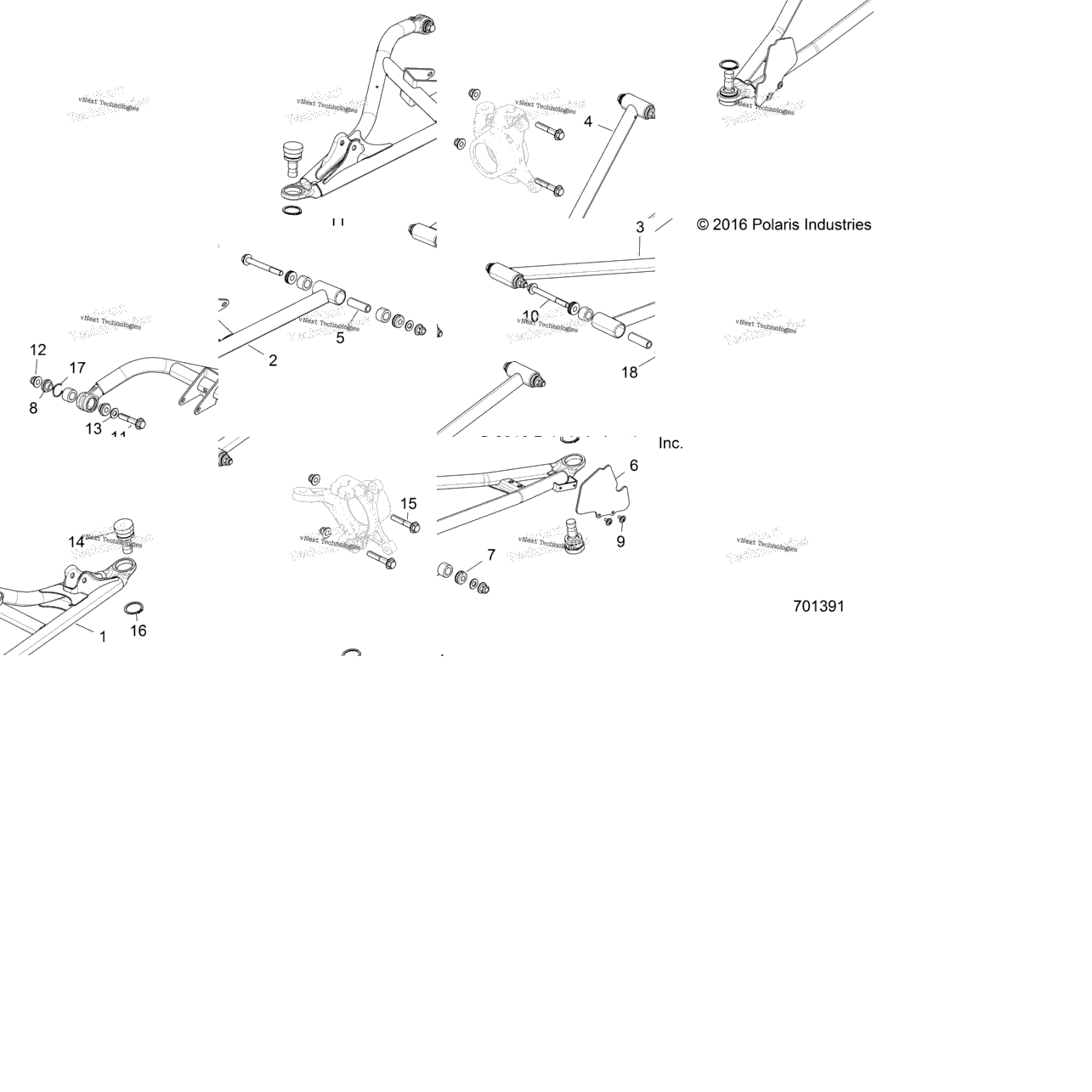 Suspension, Front Control Arms