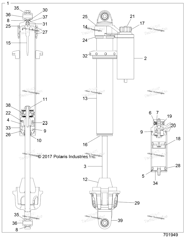 Suspension, Front Shock Internals