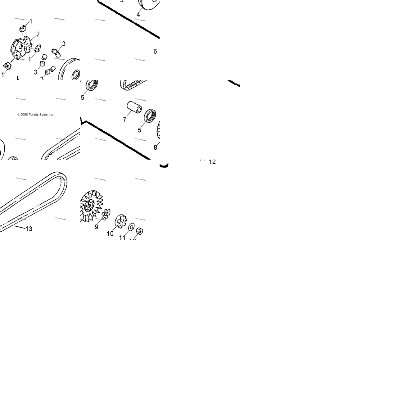 Drive Train, Primary Clutch