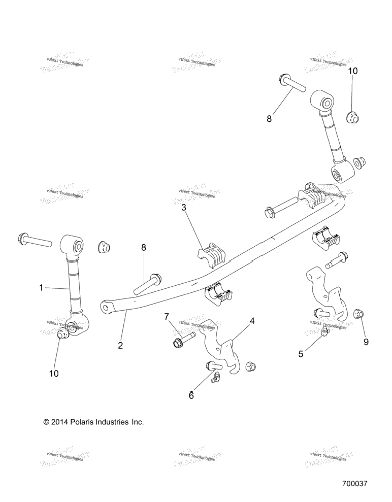 Suspension, Front, Stabilizer Bar