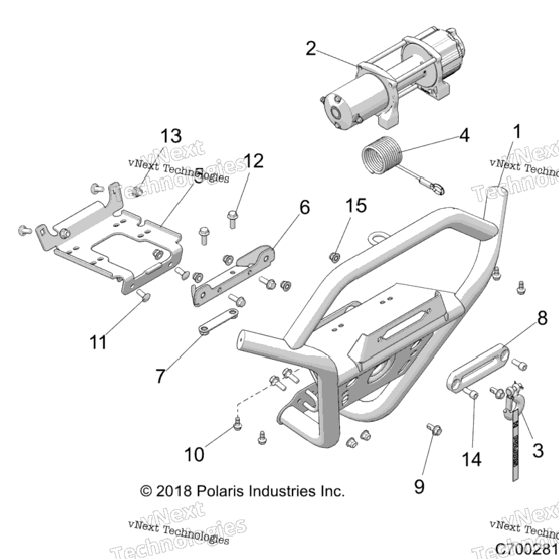 Accessory, Front Bumper, W/Winch Z20n4m99al