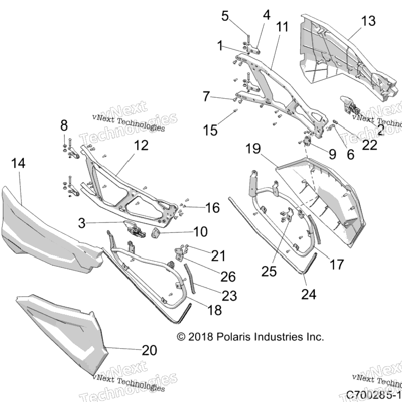 Body, Doors, Front Z20n4e99al/Bl/M99al