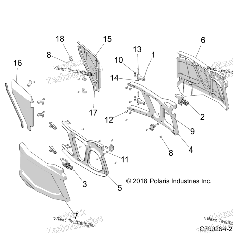 Body, Doors, Rear Z20n4e99ac/An/Bc/Bn