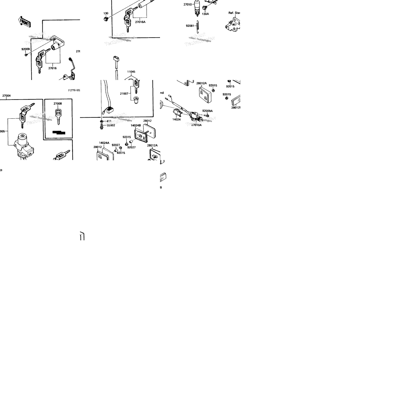 Ignition Switch/Locks/Reflectors
