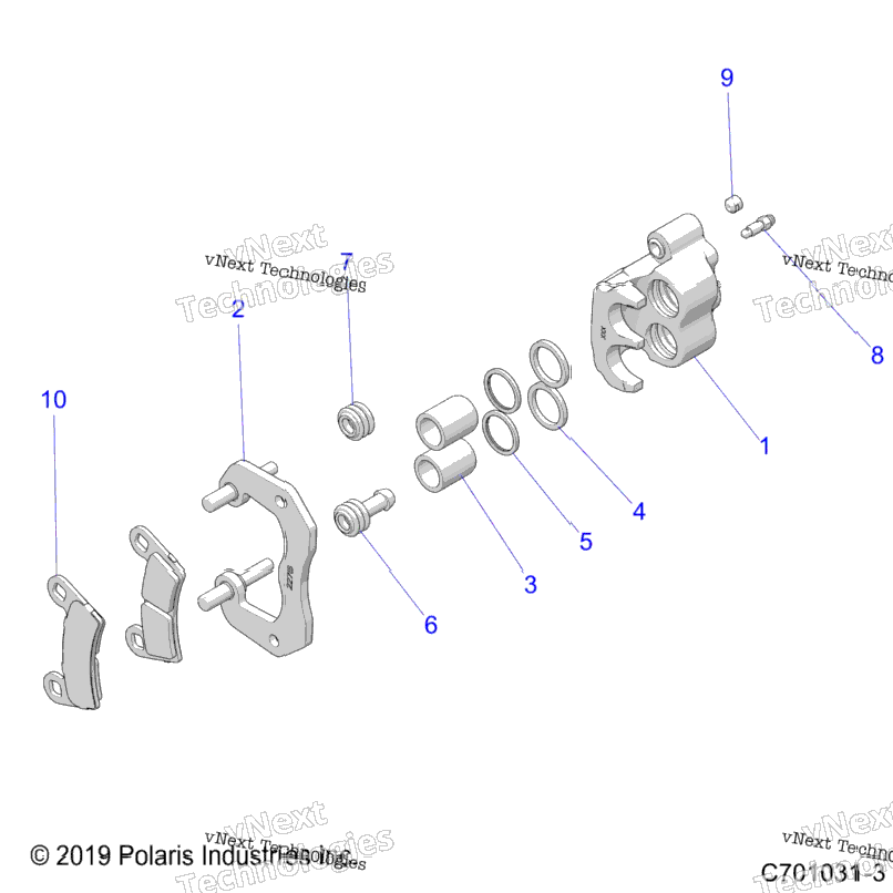 Brakes, Rear Caliper