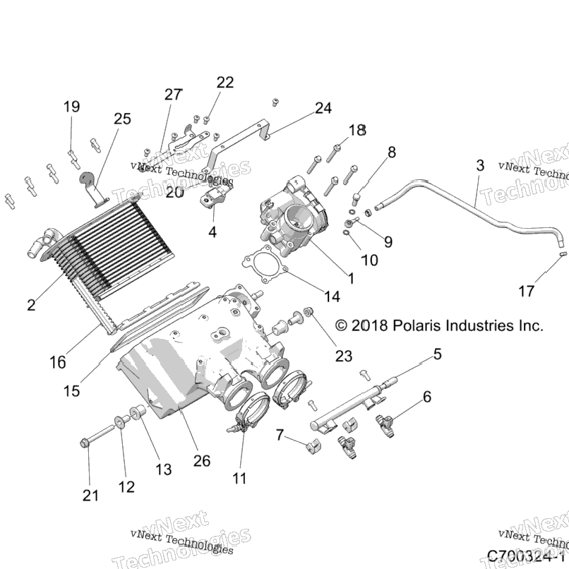 Engine, Air Intake Manifold Z20paf92ac/Lc