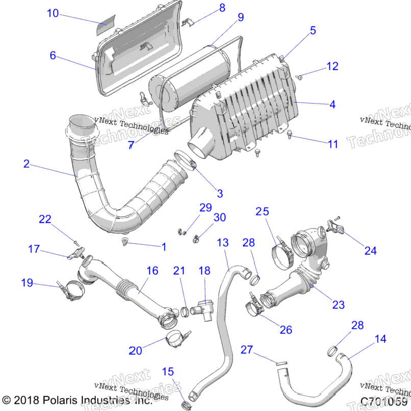 Engine, Air Intake System