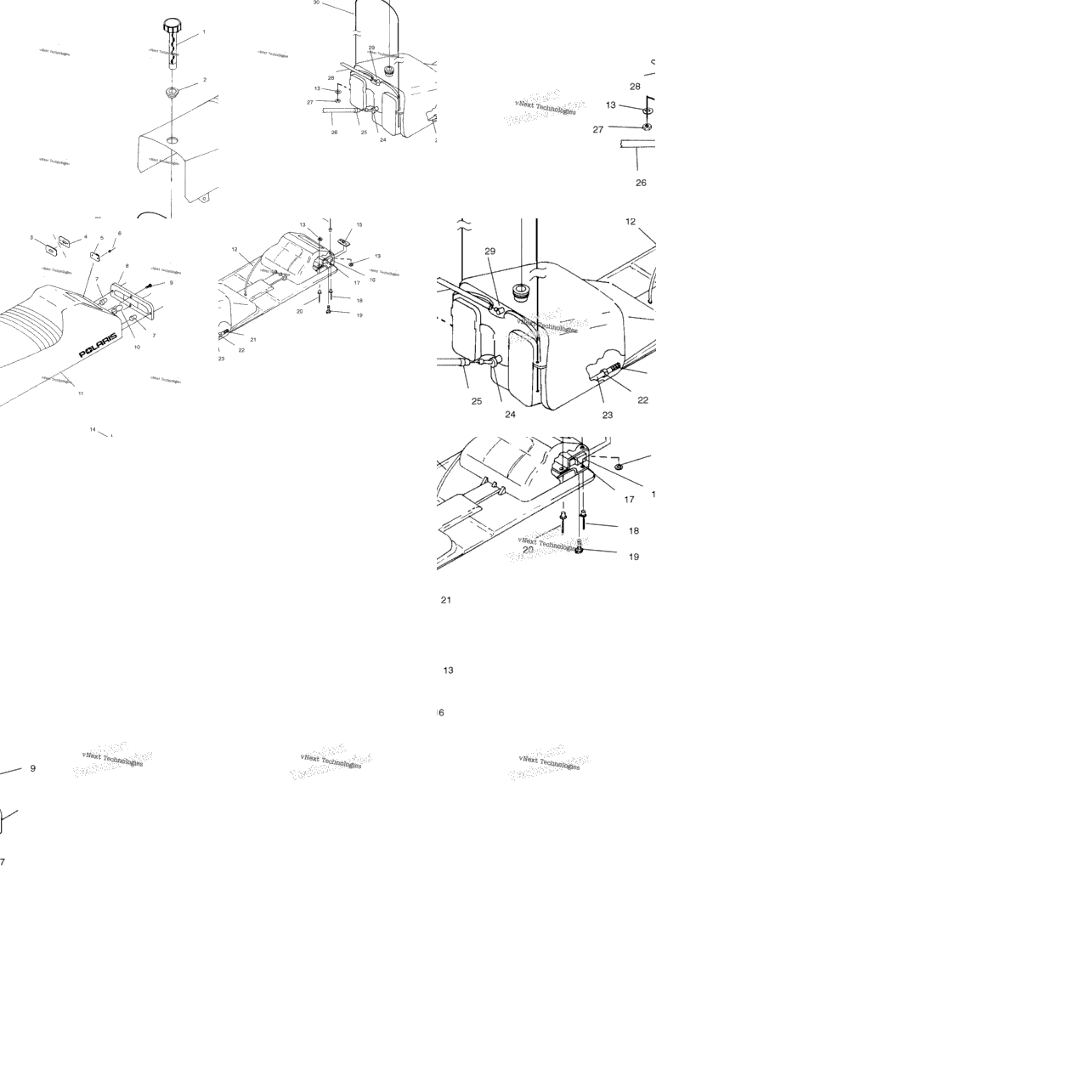 Seat & Gas Tank A