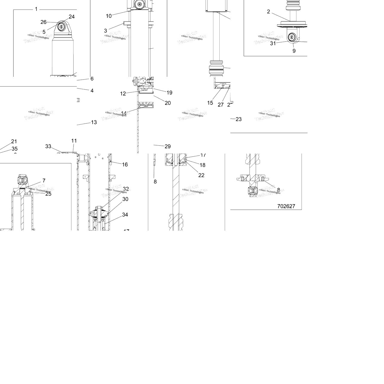 Suspension, Rear Shock