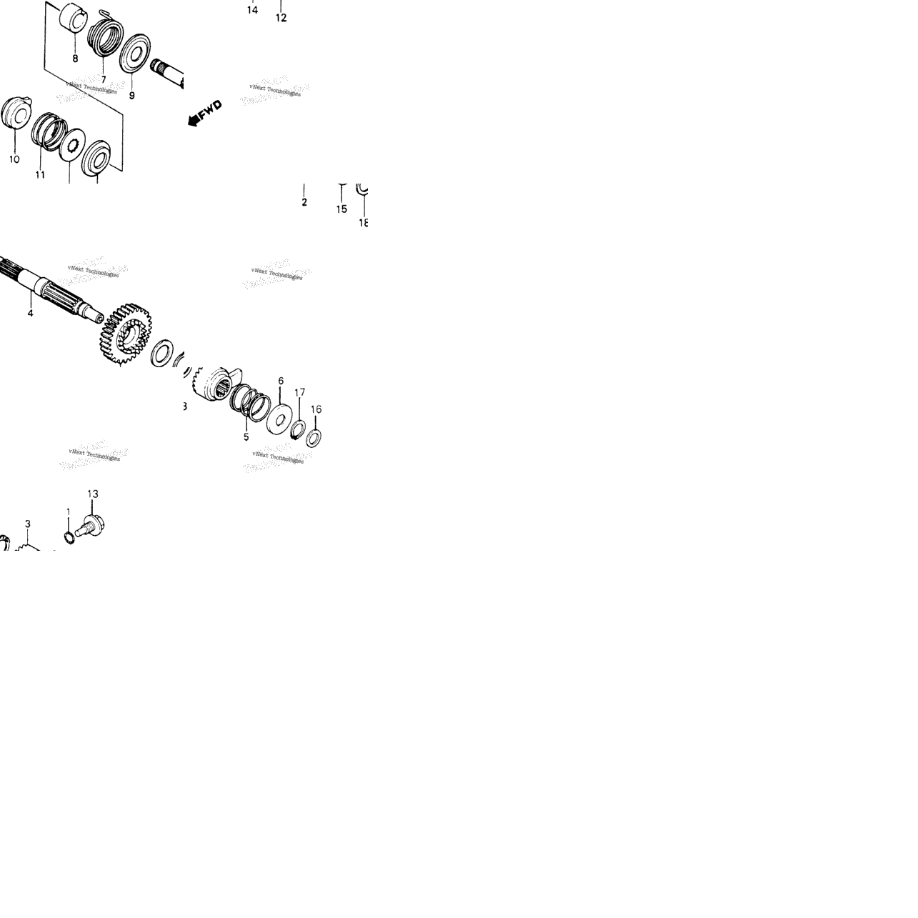 Kick Starter Spindle