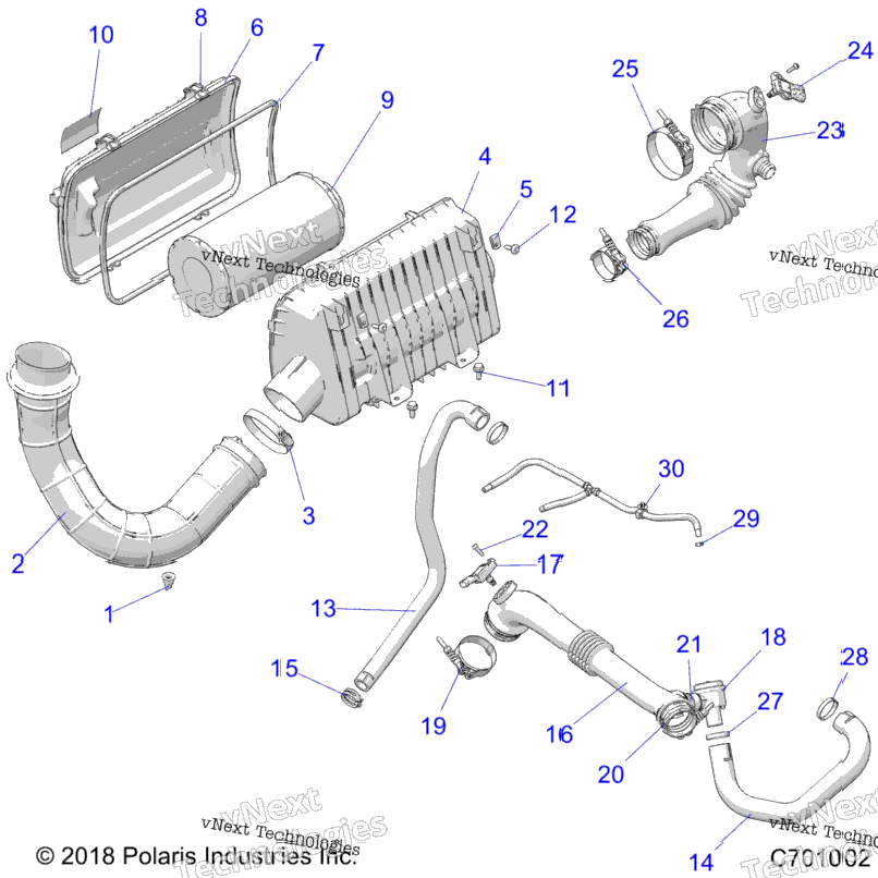 Engine, Air Intake System