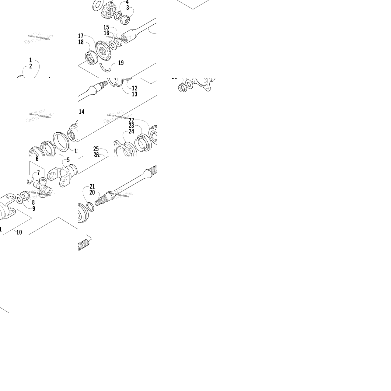 Secondary Drive Assembly