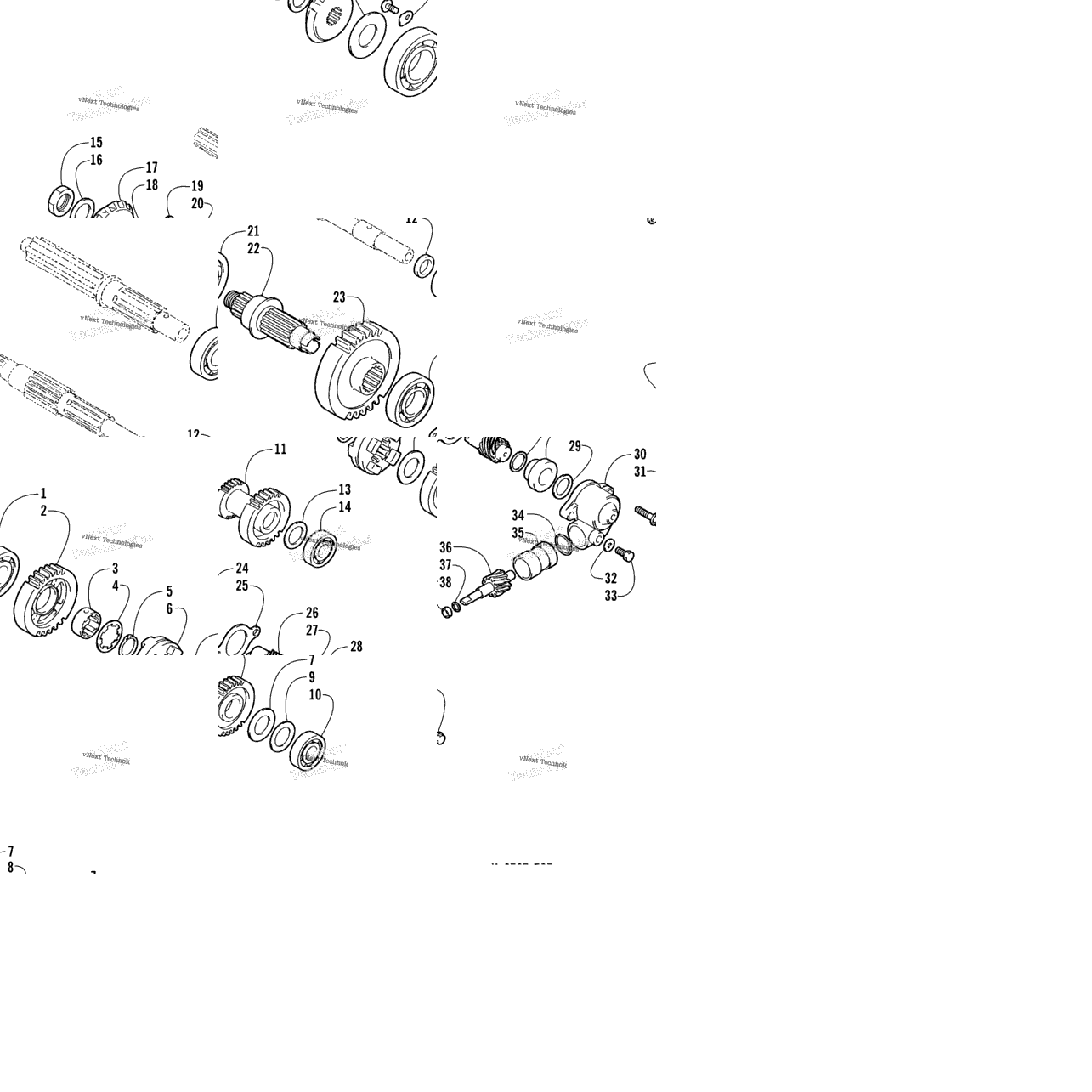 Secondary Transmission Assembly