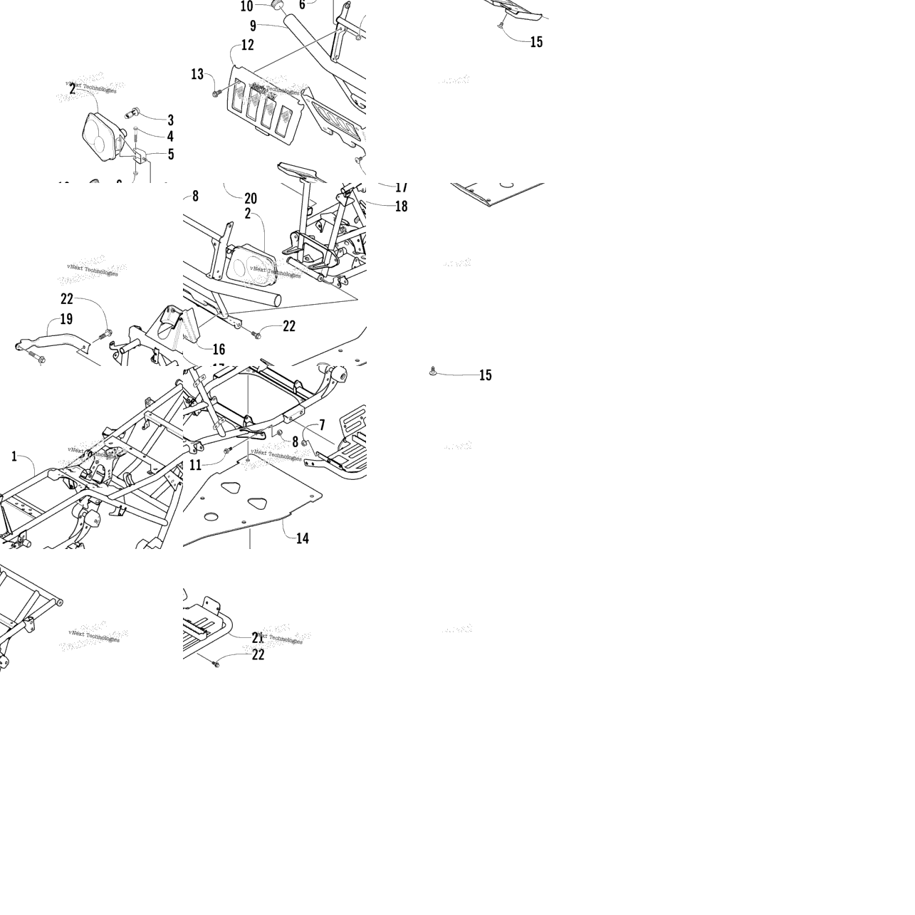Frame And Related Parts