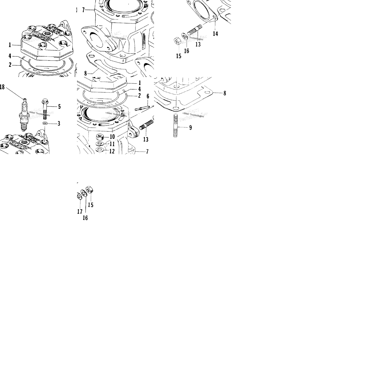 Cylinder And Head Assembly
