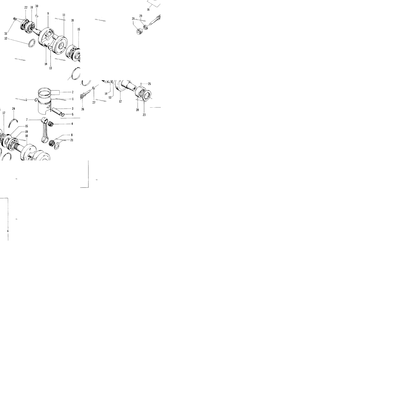 Piston And Crankshaft