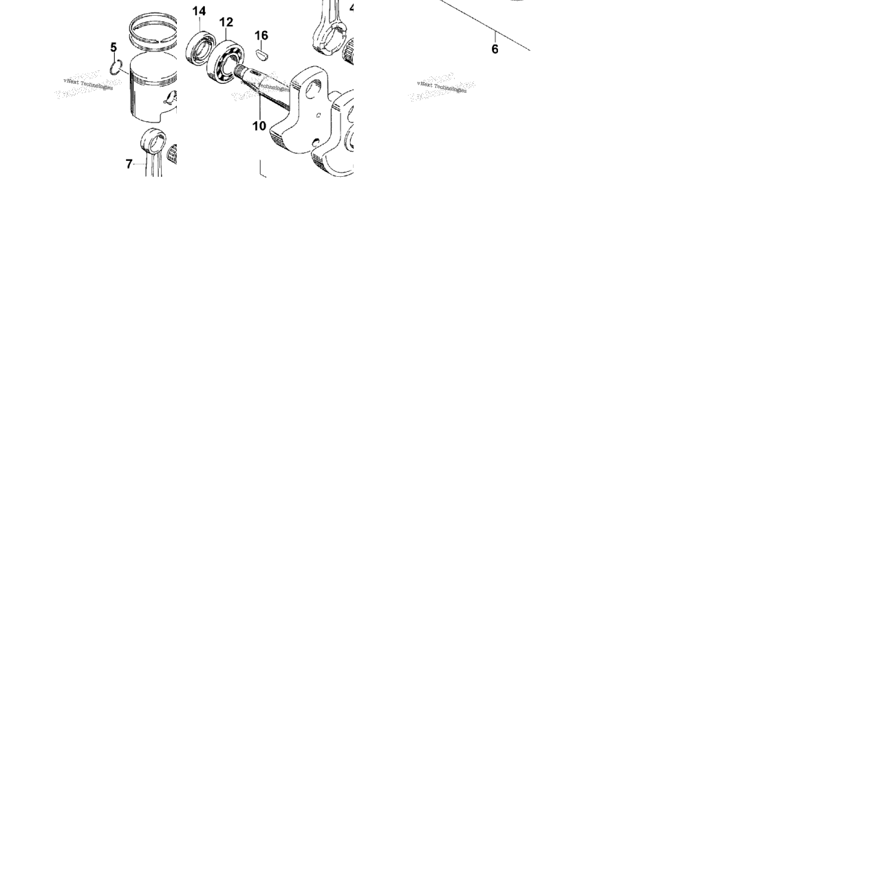 Piston And Crankshaft