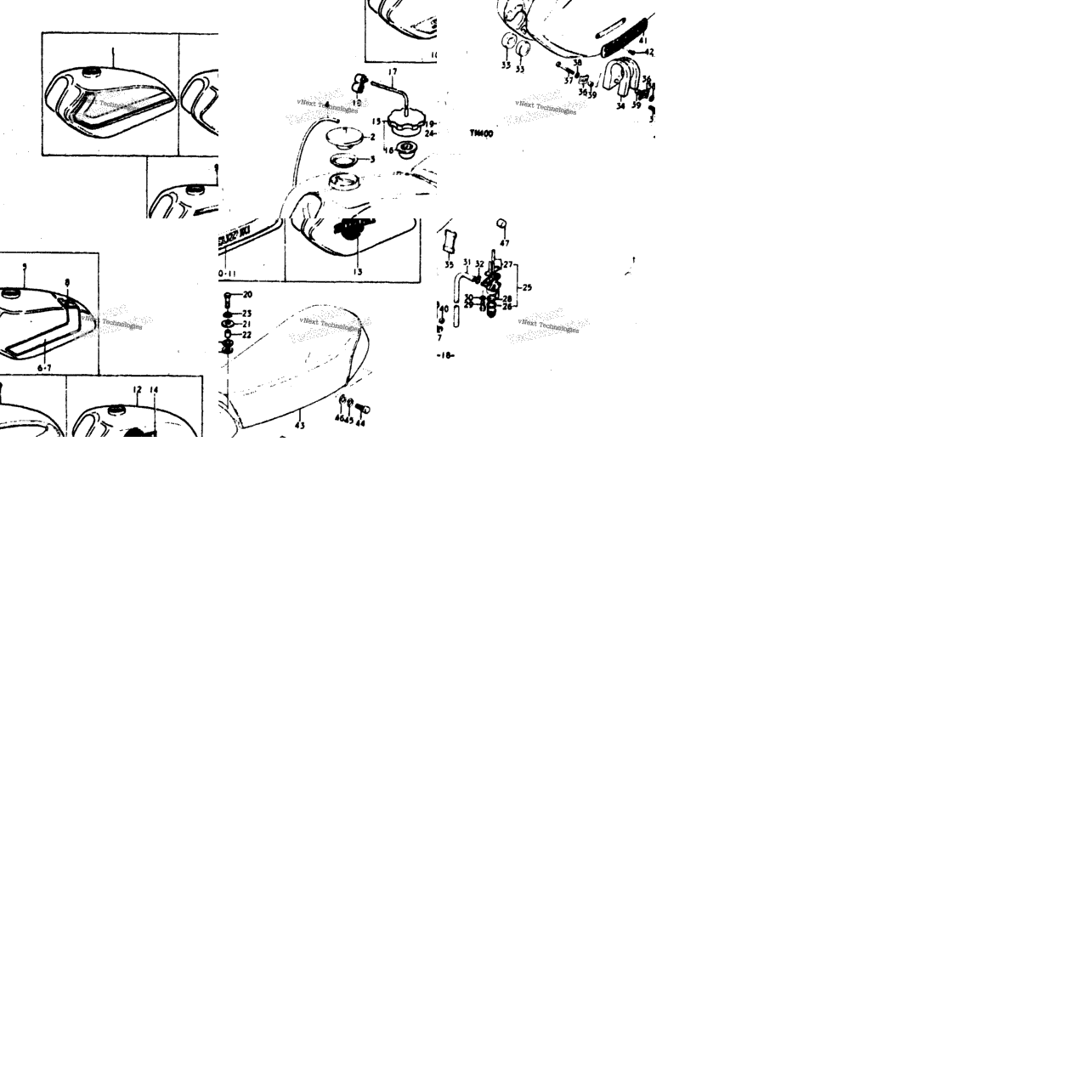 Fuel Tank - Seat