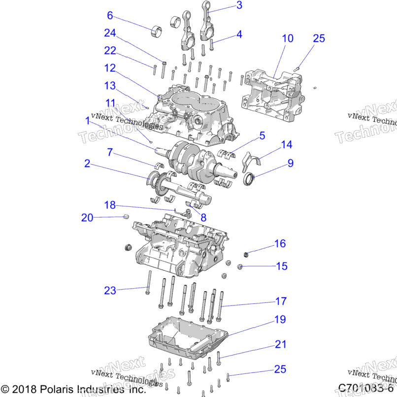 Engine, Crankcase And Crankshaft Z20a4e99ah/Bh/Lh