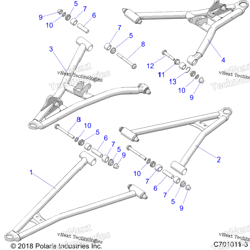 Suspension, Front Control Arms Z20a4e99ah/Bh/Lh