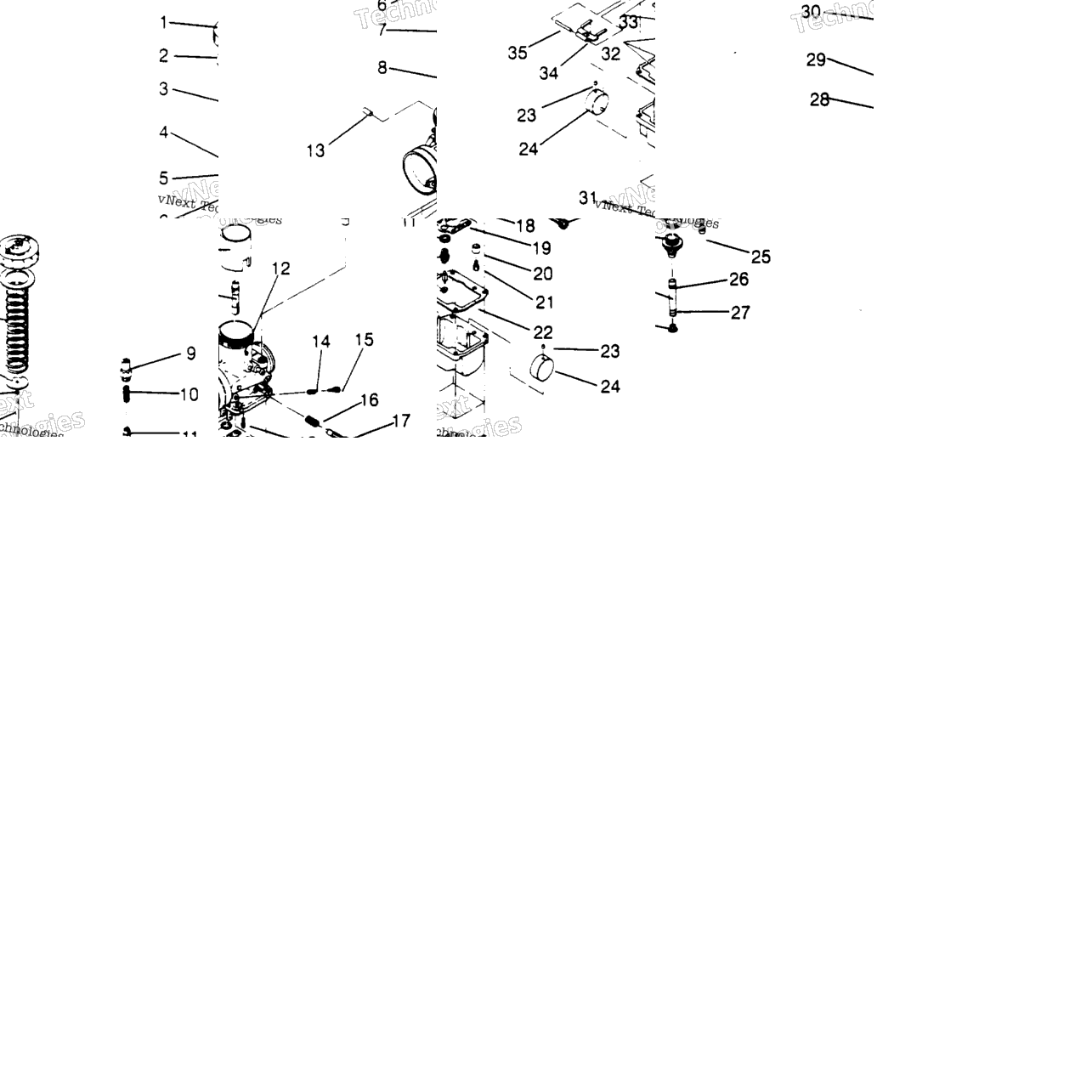 Carburetor Assembly 600 Xcr