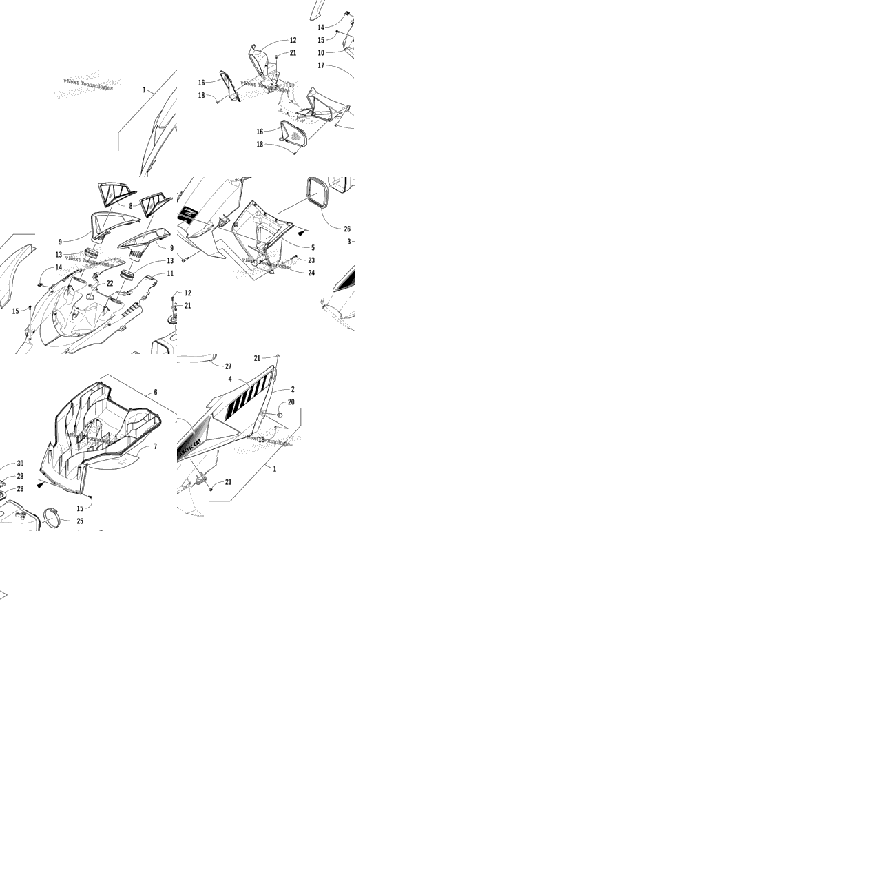 Hood And Air Intake Assembly