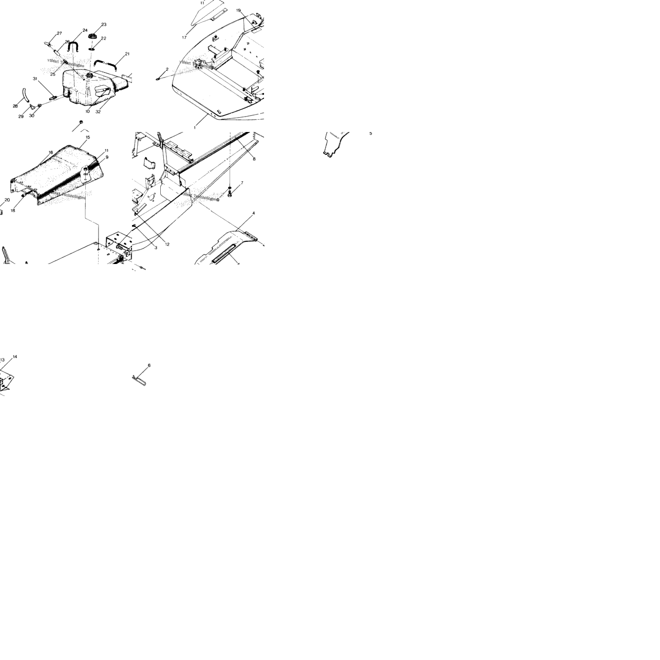 Chassis And Seat Startrak Updated 2/90