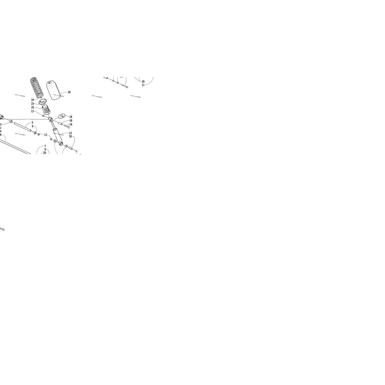 Rear Suspension Front Arm Assembly