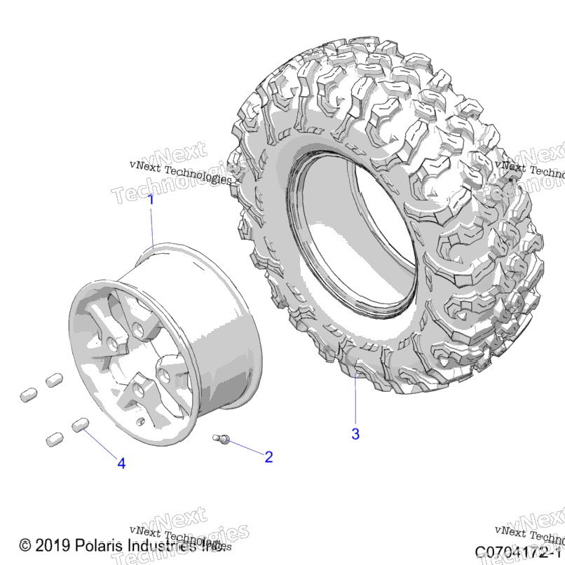 Wheels, Rear