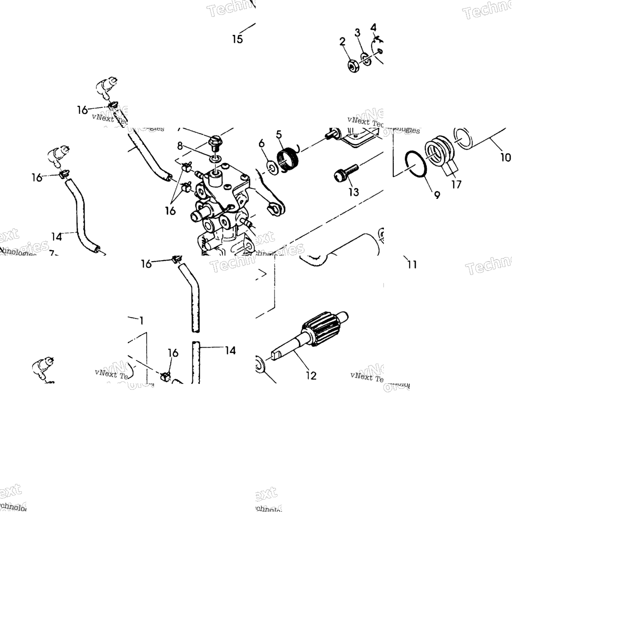 Oil Pump Rxl/Rxl Sks