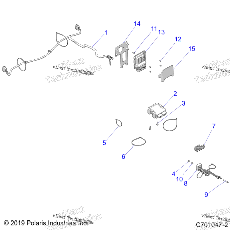 Electrical, Box Harness, Reg, Relay, Ecm