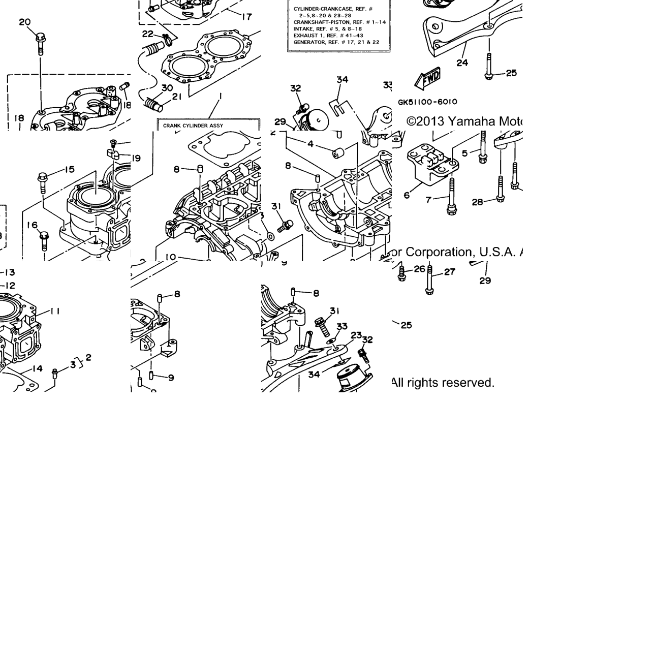 Cylinder - Crankcase