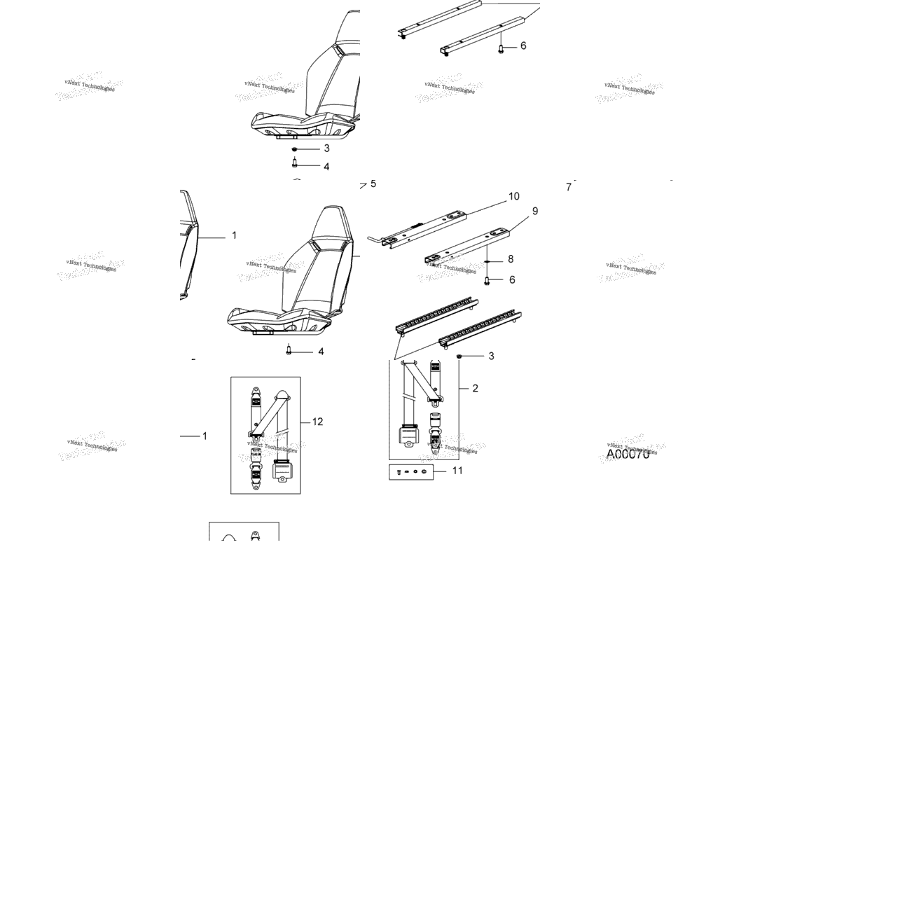 Body, Seat, Mounting & Belts