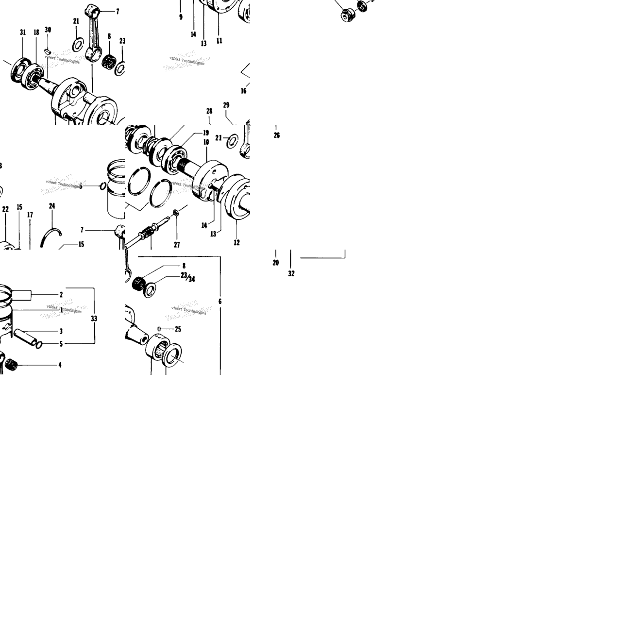 Piston And Crankshaft