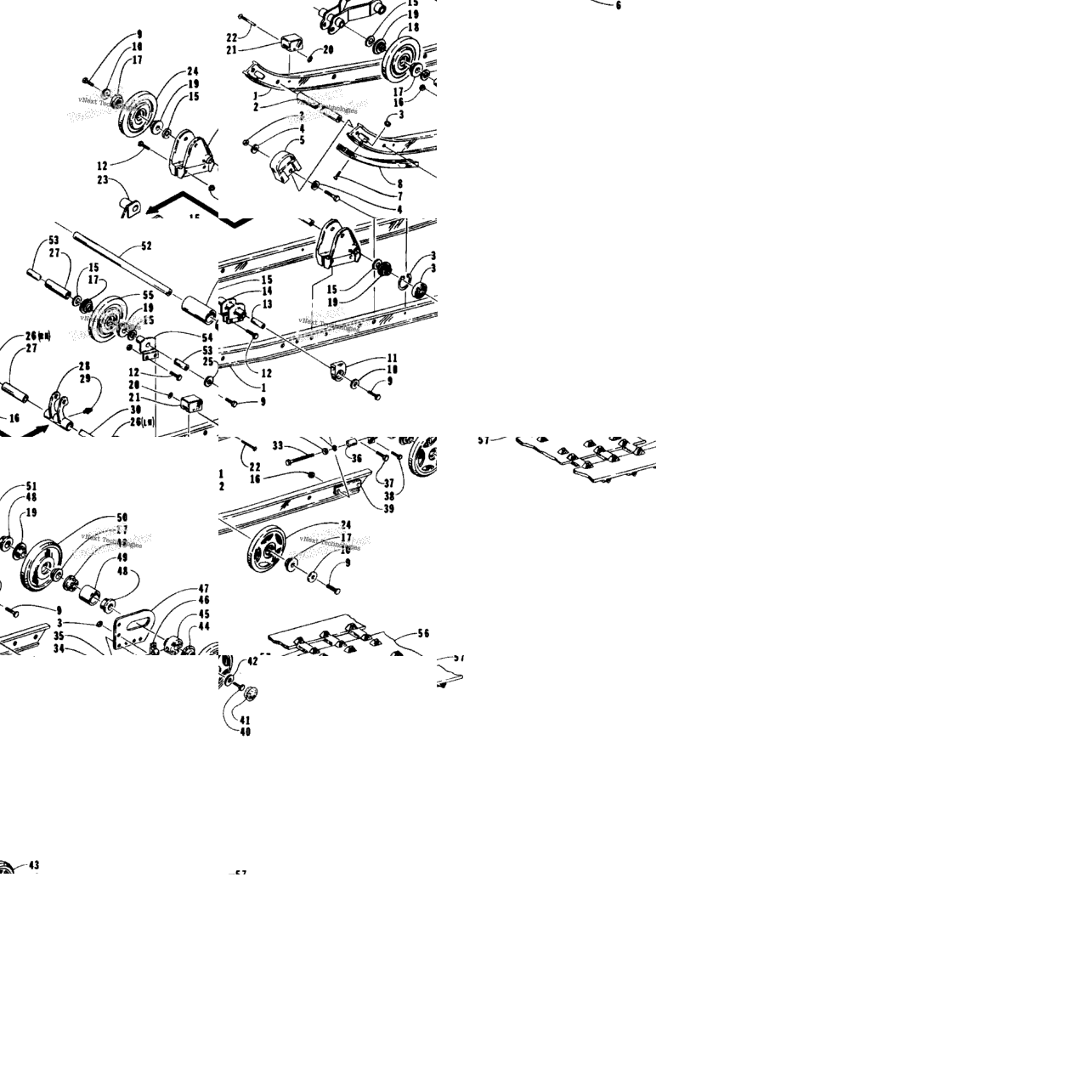Slide Rail And Track Assembly