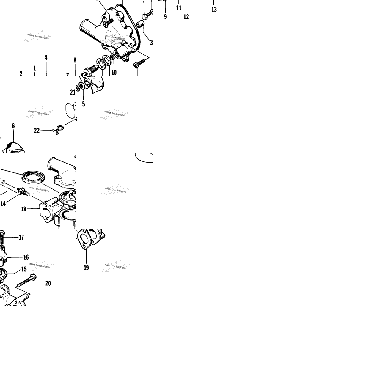 Water Pump/Water Manifold