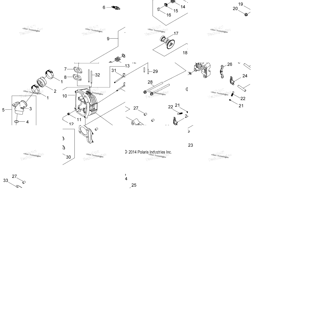 Engine, Cylinder Head