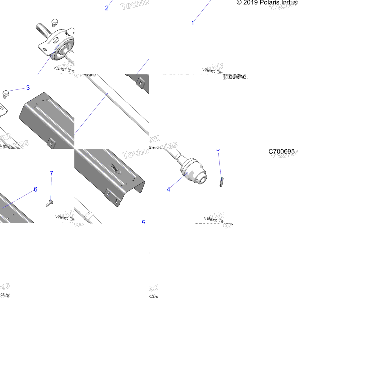 Drive Train, Front Prop Shaft