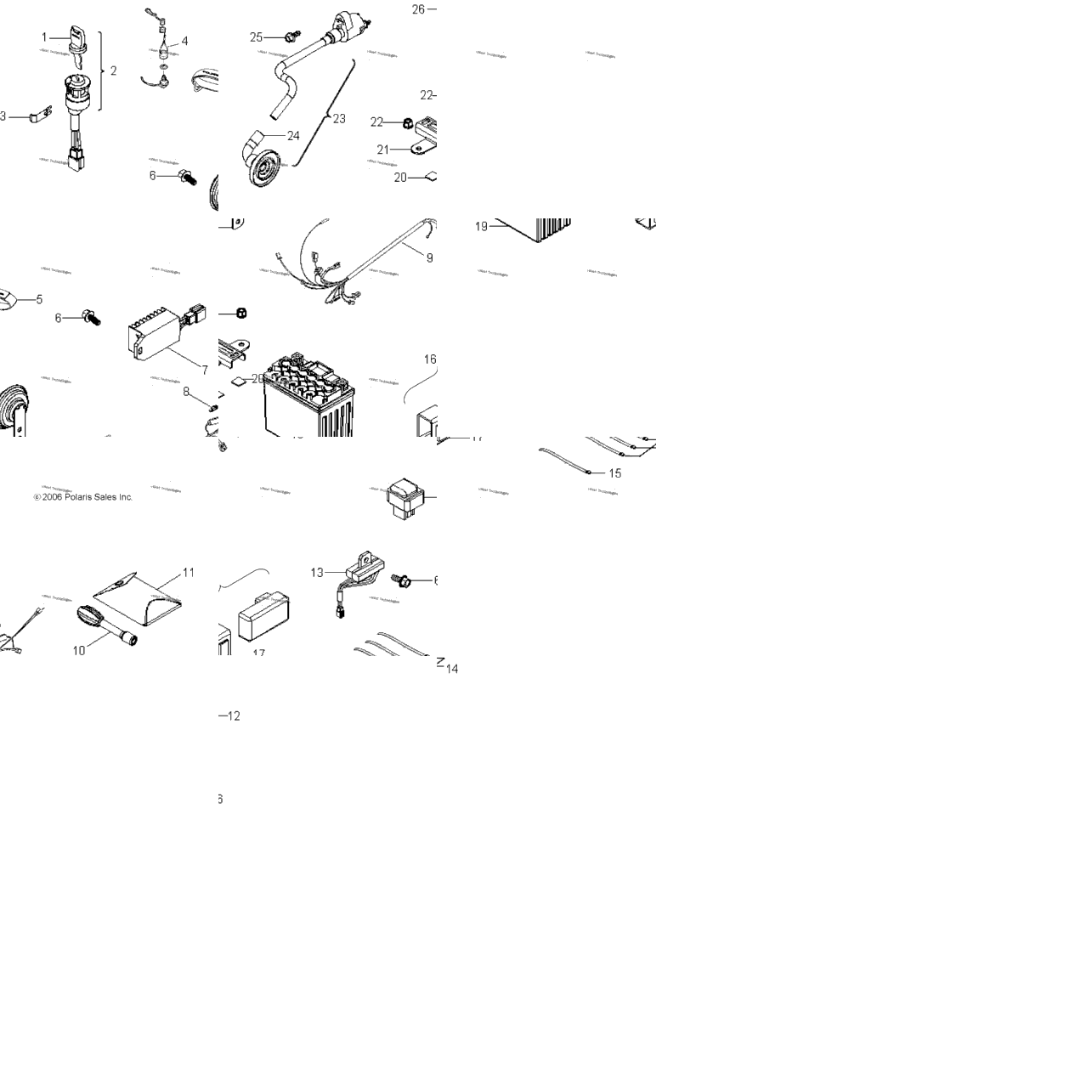 Electrical, Switches, Harness & Parts