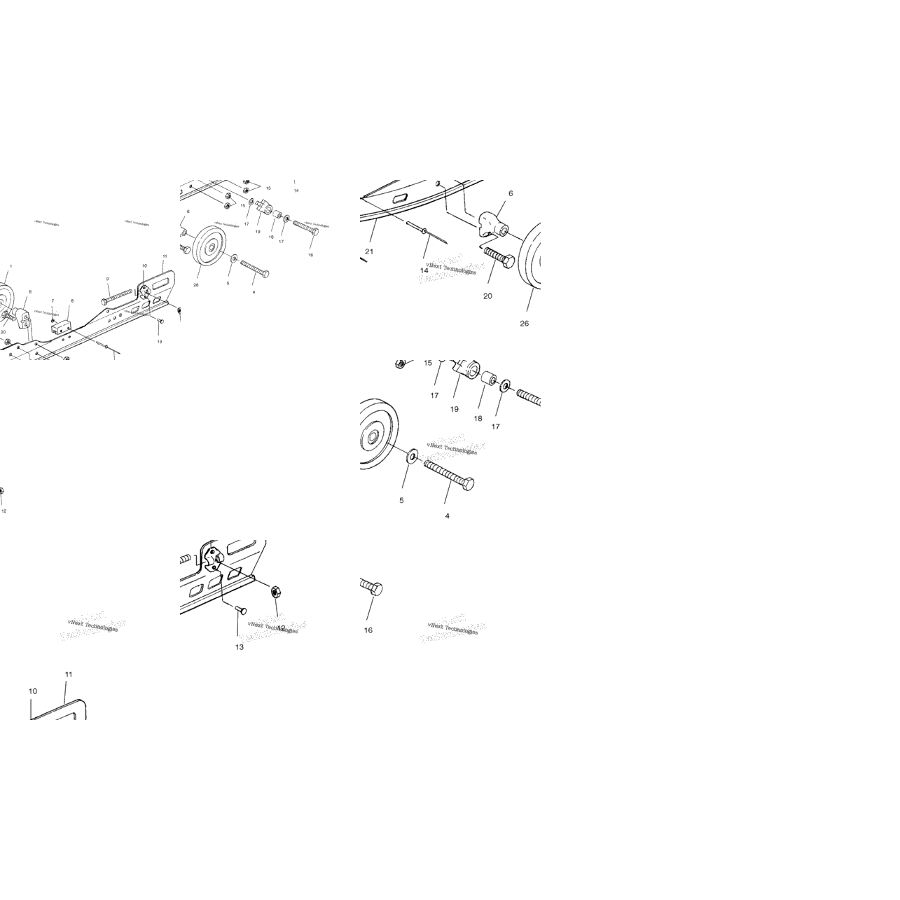 Rail Mounting Suspension